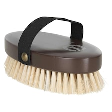 Imperial Riding Logo Horse Brush - Walnut - One Size
