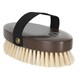 image 1 of Imperial Riding Logo Horse Brush - Walnut - One Size