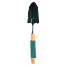 Green Blade Cushion Grip Handle Hand Trowel - Brown