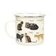 image 2 of Gift Republic Enamel Mug Ecologie Cats