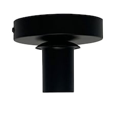 Cynthia - Black Ceiling Flush Mount Ceiling Light for Easy Fit Shades