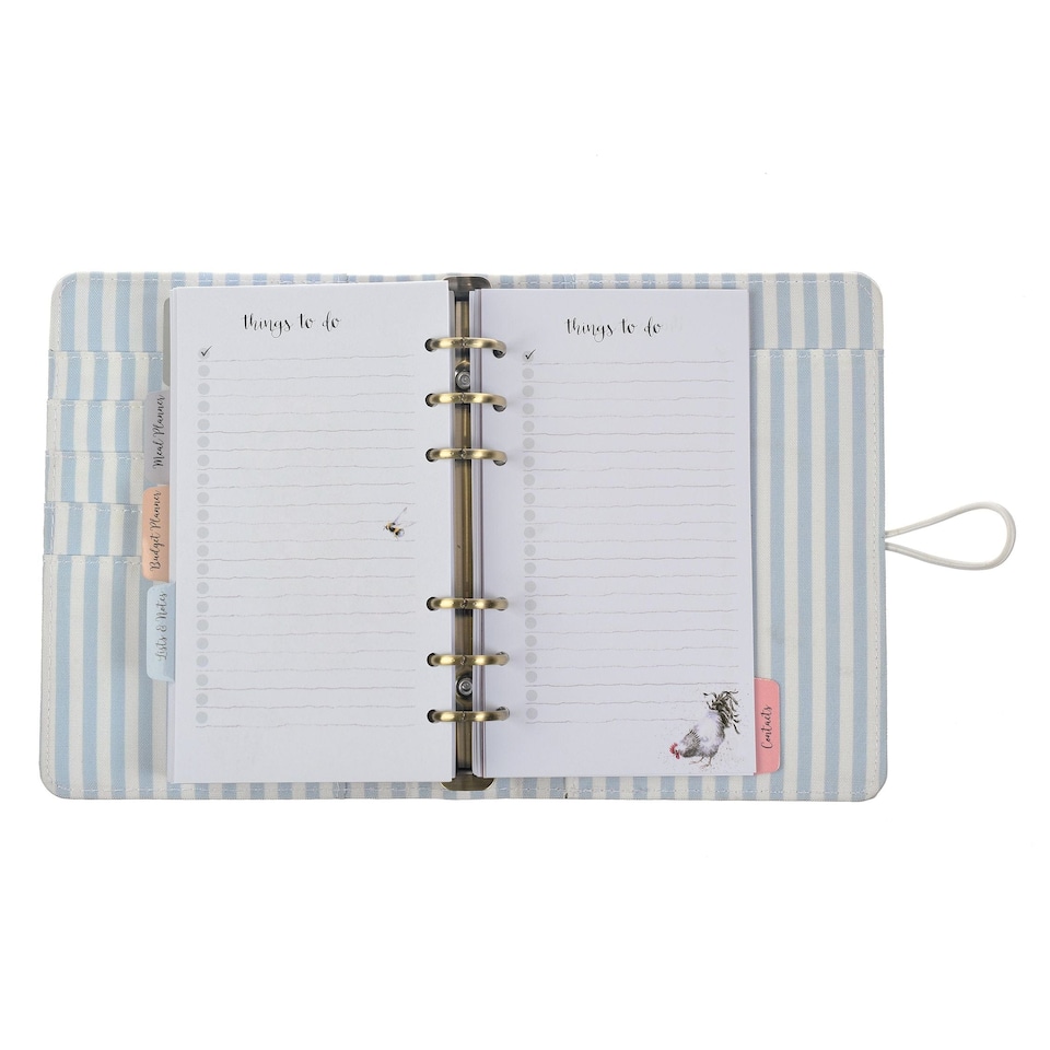 image 1 of Wrendale Designs Personal Organiser - Choice of Bumble Bee or Hare