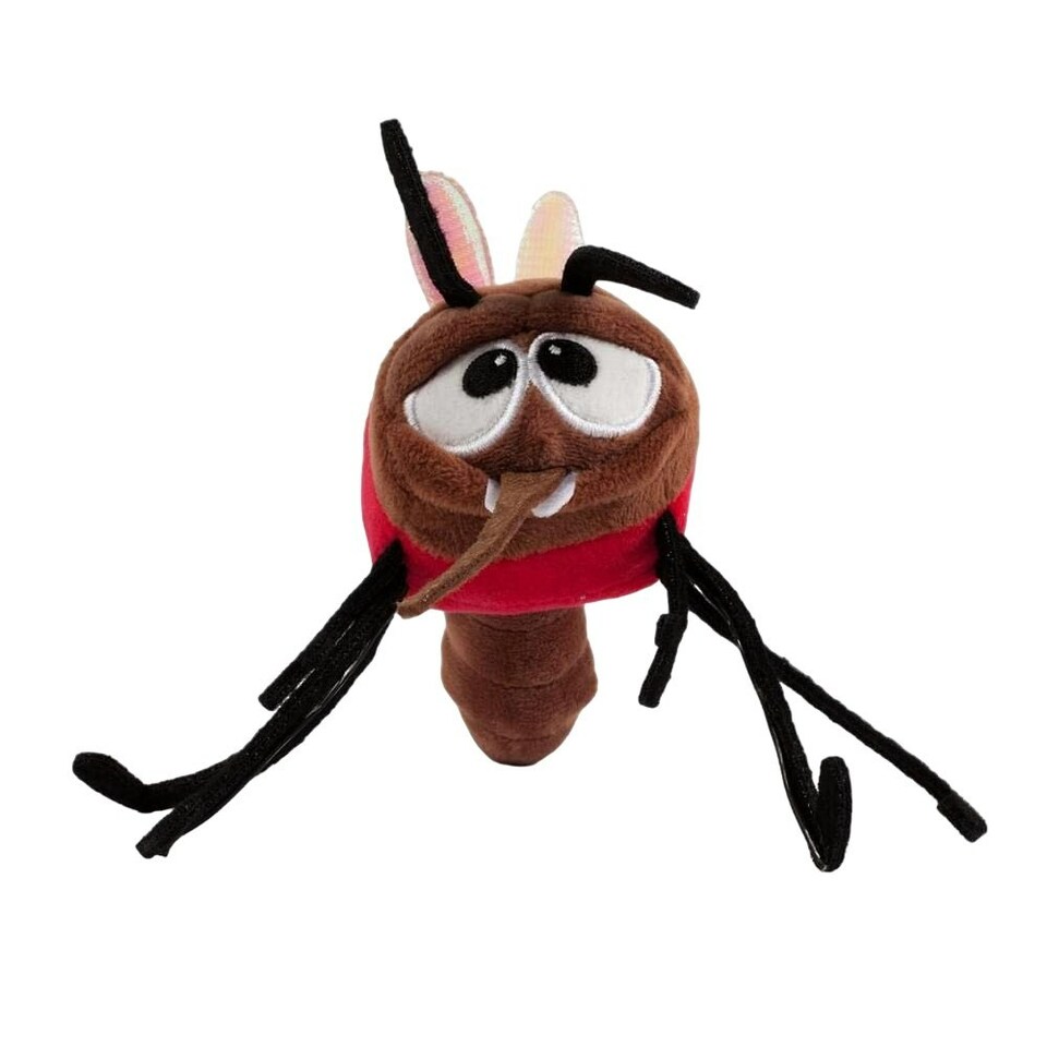Best Fiends Edward Plush Toy - Brown/Black/Red - One Size
