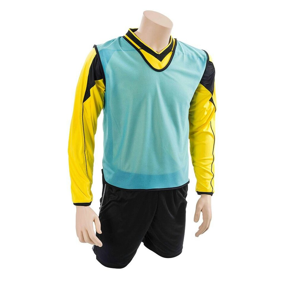 Precision Childrens/Kids Mesh Training Bib - Sky Blue - 10-14 Years