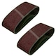 image 1 of 75mm x 457mm 120 Grit Fine Abrasive Sanding Belt Sander Discs 10 Pack