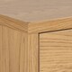 image 5 of Cholet Square Bedside Table with 1 Drawer in Oak