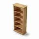image 5 of Corona Bookcase Tall Pine Large Mexican Solid Wood