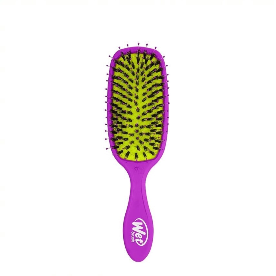 image 1 of WetBrush Shine Enhancer Brush, Intelliflex & Boar, Purple