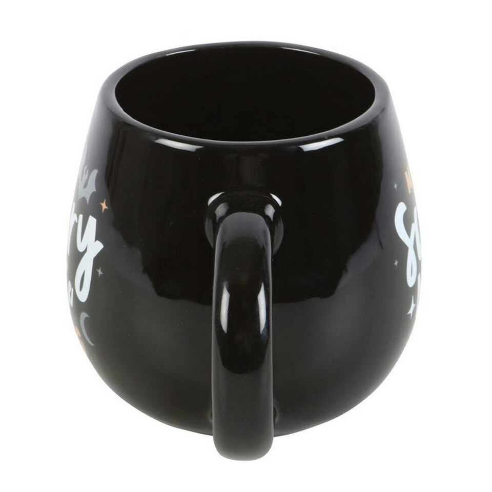 image 1 of Something Different My Scary Movie Rounded Mug - Black/White - One Size