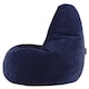 image 6 of Dalton Kids Beanbag Corduroy Navy Blue Set of 2 | Blue | Navy | M | 2
