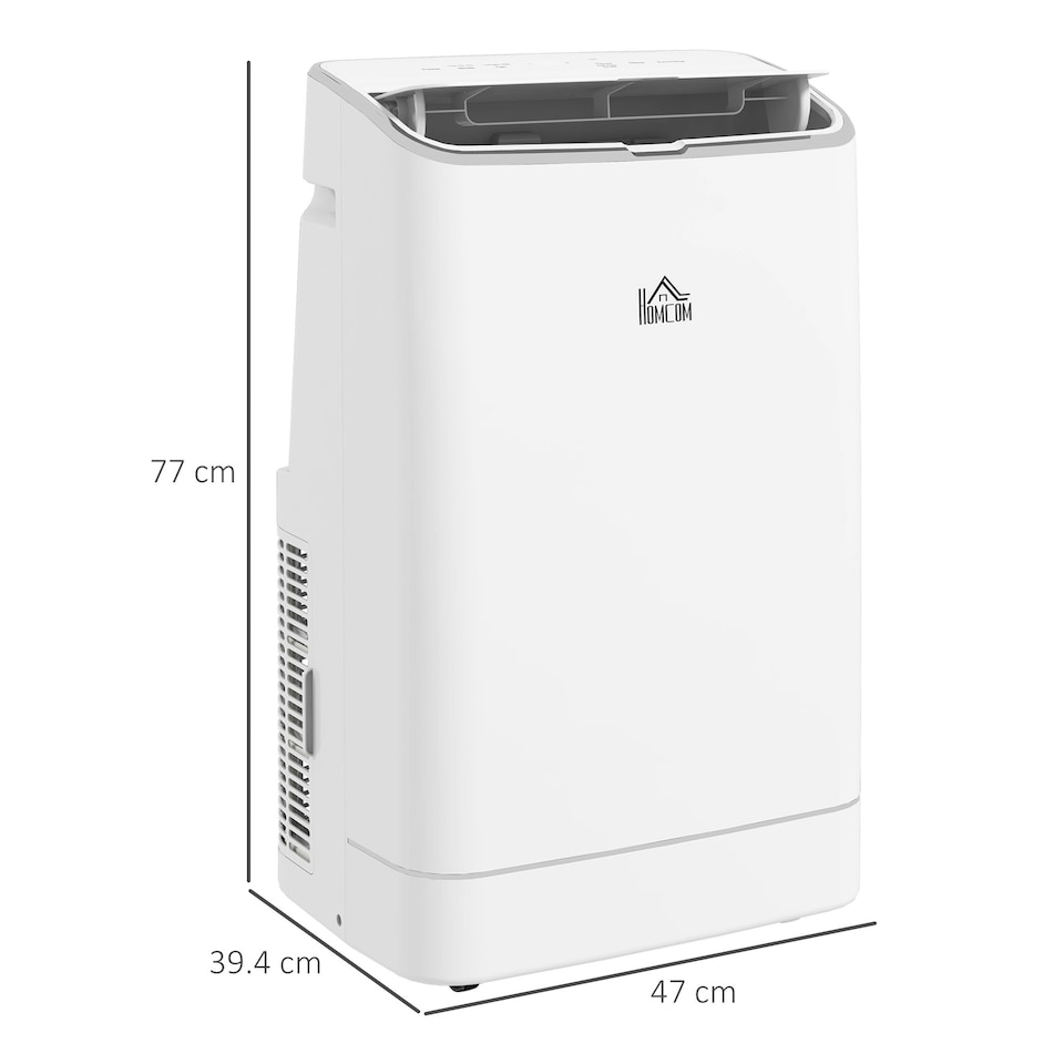 image 1 of HOMCOM 14,000 BTU Mobile Air Conditioner with WiFi Smart App
