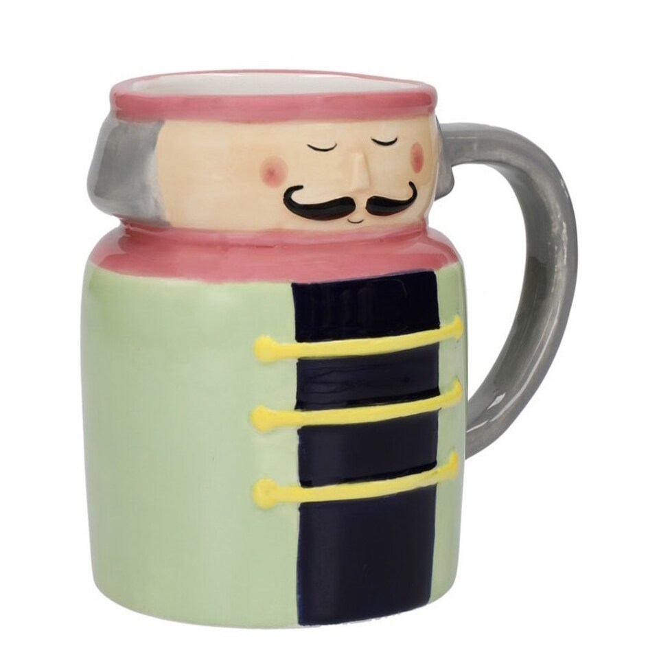 image 1 of Kitchencraft Mug Pastel Nutcracker 300ml