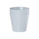 image 1 of Studio 4x 26cm Round Plastic Planter Grey