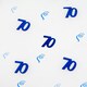 image 2 of 3 Packs of Happy Birthday Blue Colour Confetti