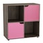 Anthracite Oak & Pink