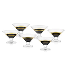 Glow Collection Dessert Bowls (Set of 6)