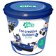 image 1 of Clics Bucket Police Click and Play Bucket 135 Pieces