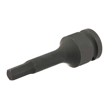 King Dick Impact Socket SD 1/2" Insert Hex Bit Metric - HPHM219