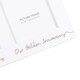 image 4 of Beautiful Double Picture Frame for 50th Wedding Anniversary - Gold Foil Text | Gold | One Size