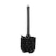 image 1 of Harbour Housewares Replacement Toilet Brush Head - Black | Black | Black