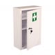 image 1 of Wall Mounted Metal First Aid Medicine Medical Cabinet Locker | White
