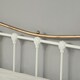 image 4 of Newnham Classic Victorian Style Living Room Bedroom Brass Metal Day Bed Frame (Single)