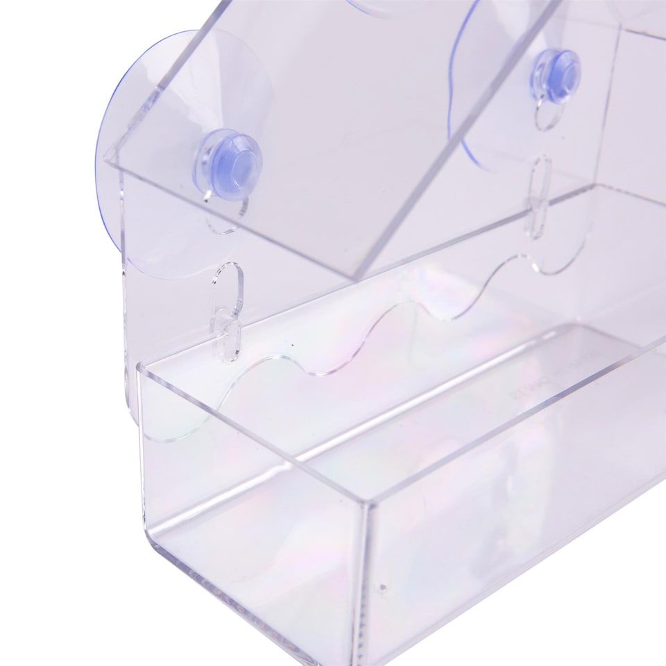 image 1 of Redwood Perspex Window Bird Feeder - Clear