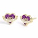 image 3 of Official Harry Potter Gold plated Love Potion Stud Earrings WES0053