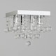 image 4 of BHS Tampa Small Bathroom Flush Ceiling Light, Chrome