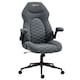 image 9 of Vinsetto High-Back Home Office Chair w/ Flip Up Armrests Swivel Seat Dark Grey