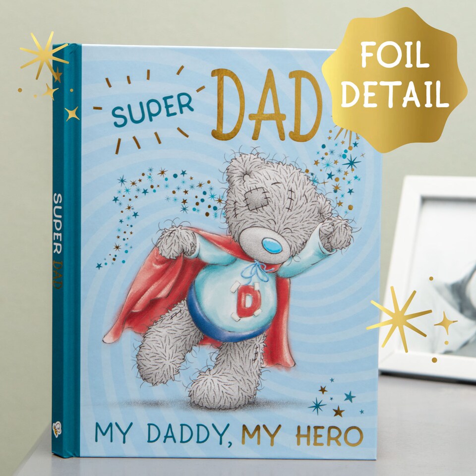 image 1 of My Super Dad Tatty Teddy Gift Book for Fathers Day