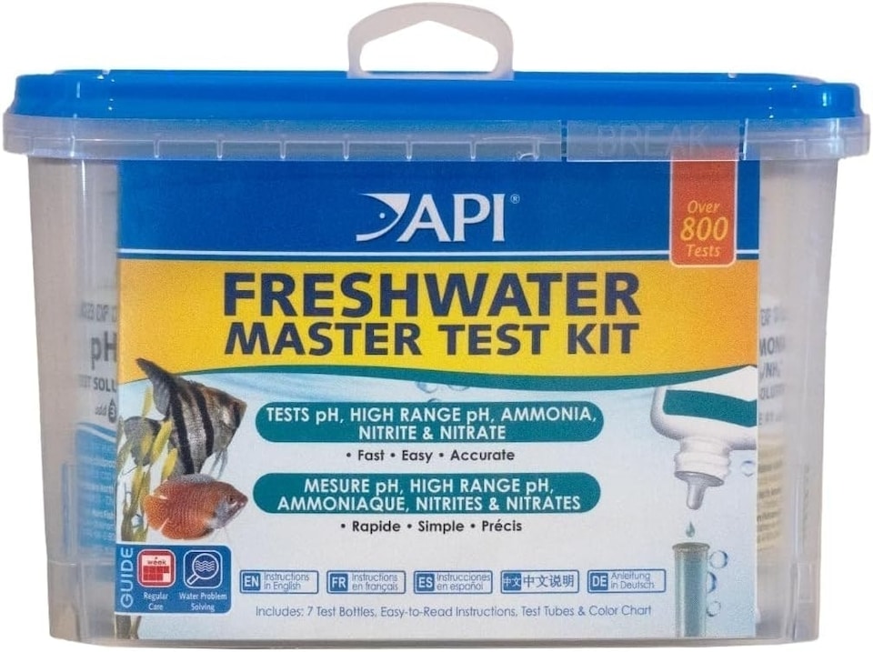 image 1 of API 800 Test Freshwater Aquarium Water Master Test Kit