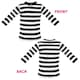image 4 of Storybook Burglar Costume - Long Sleeve Top, Mask & Bag Black | 2XL