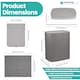 image 2 of 90L Laundry Basket with Lid & 2 Removable Bags, Washing Bin with Plastic Frame