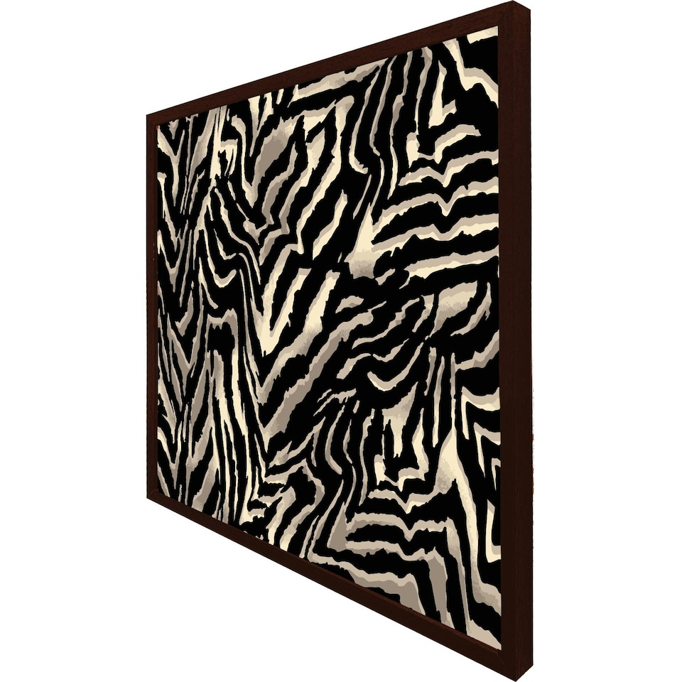 image 1 of Gold zebra print (Picture Frame) Brown | L
