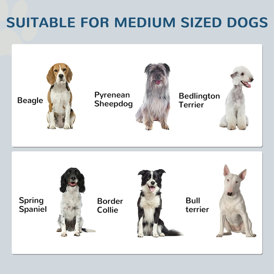 image 1 of PawHut Dog Feeding Station with Storage, Pet Feeding Station with Dog Bowls White | 80H x 60W x 35D cm