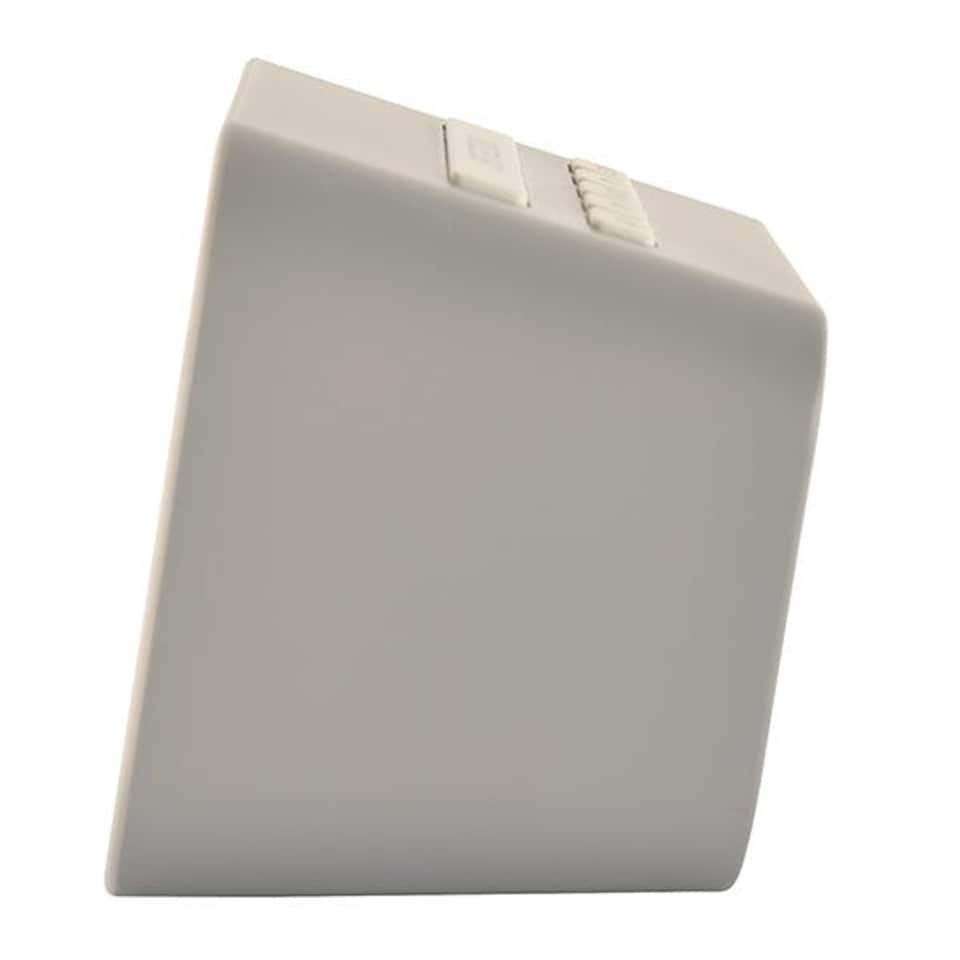 image 1 of Acctim Alta Alarm Clock Owl Grey