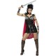 image 2 of Fever Womens/Ladies Gladiator Costume Set - Black - L L