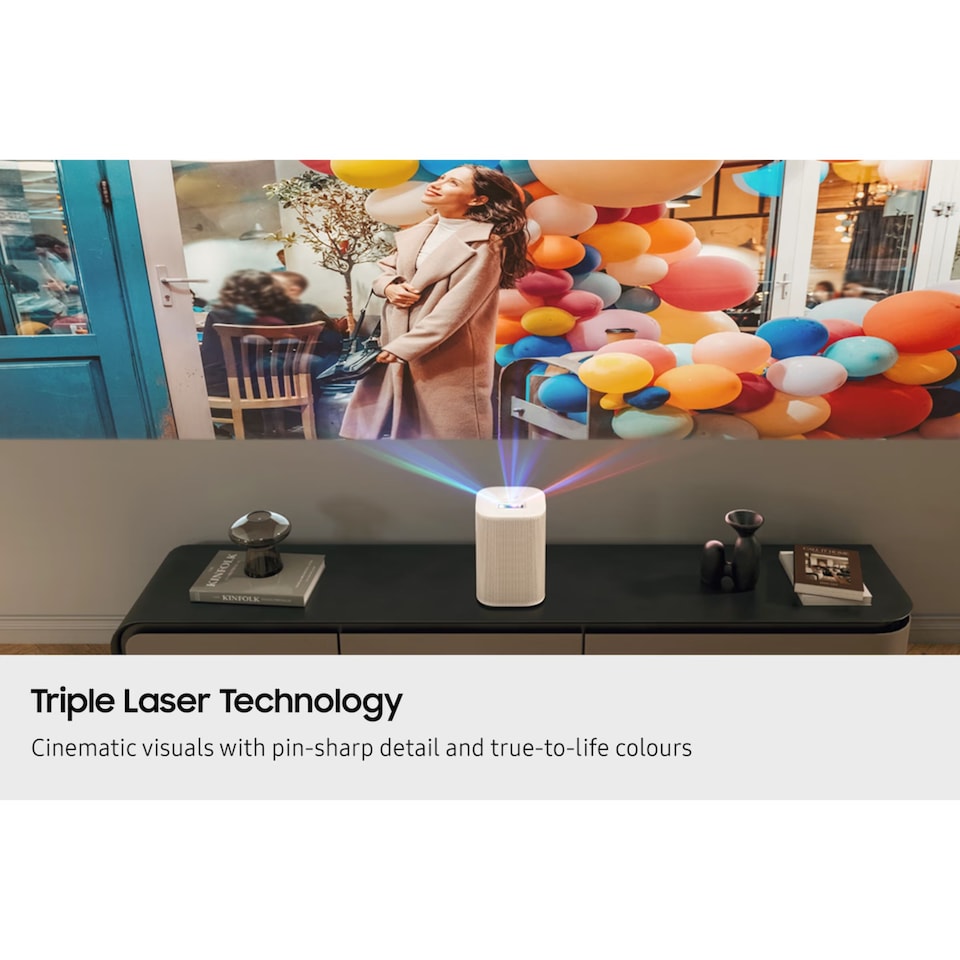 image 1 of Samsung The Premiere 5 SP-LPF5DSAXXXU Smart Full HD Home Cinema Projector