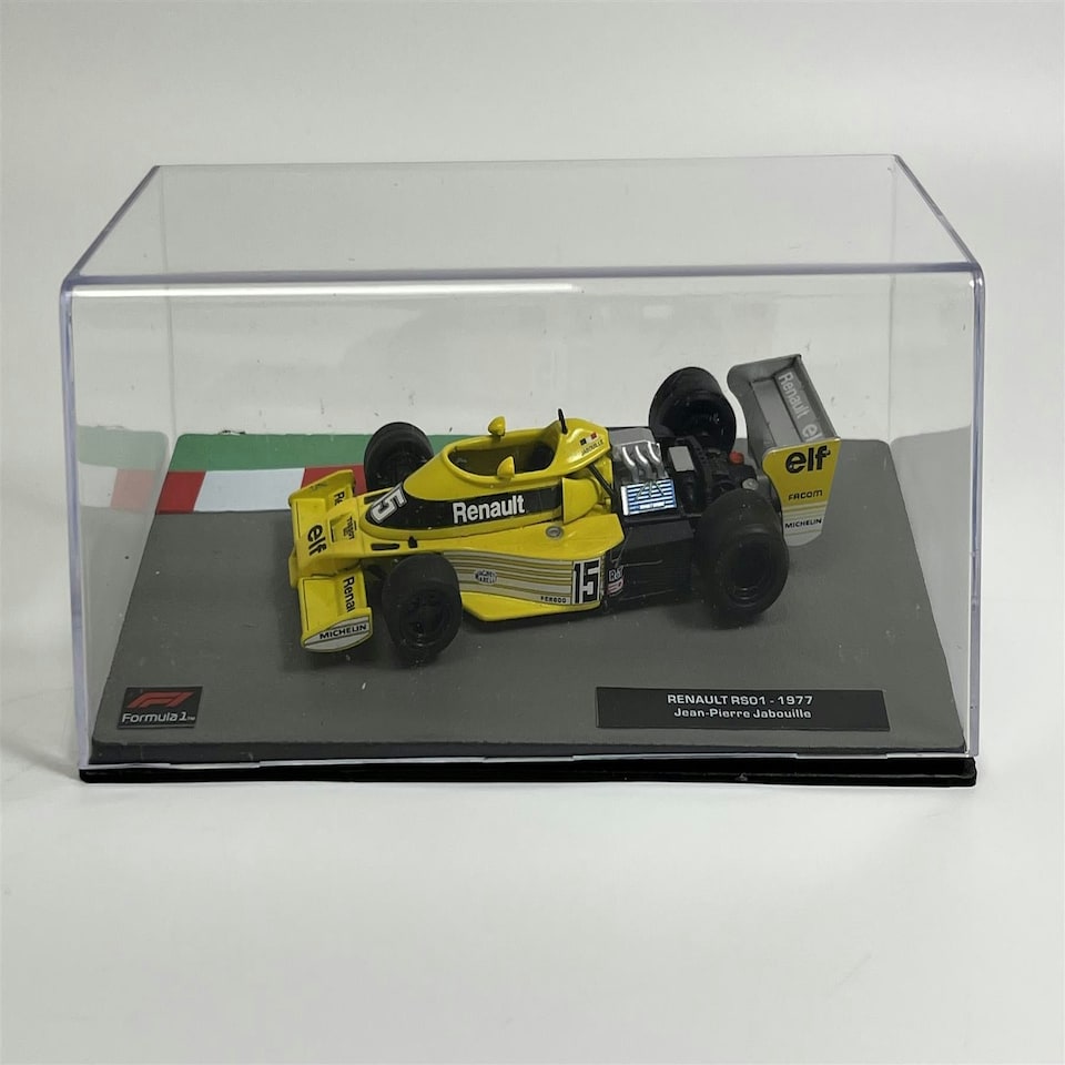 image 1 of Jean Pierre Jabouille Renault RS01 1977 1:43 Scale F1 Collection