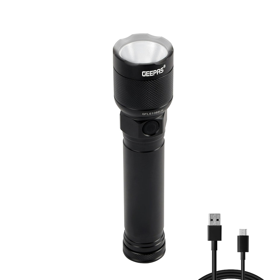 image 1 of GEEPAS Handheld LED Flashlight | 500 Lumen
