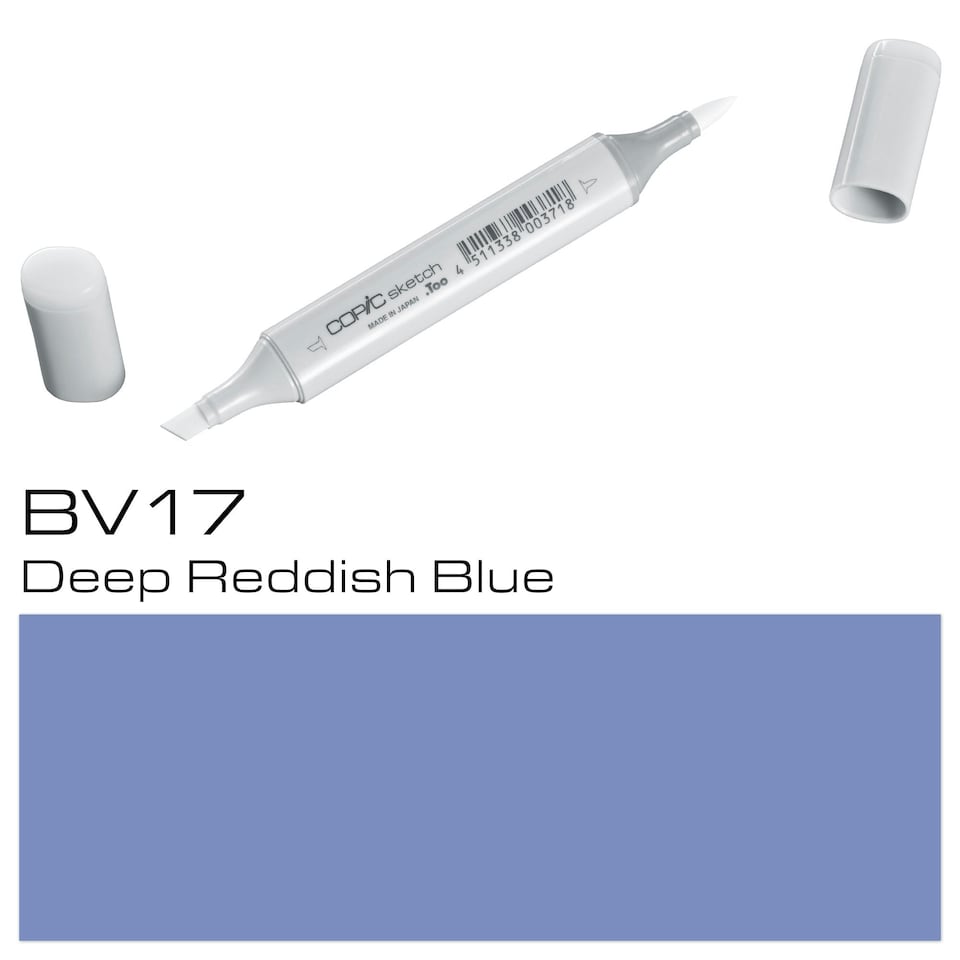 image 1 of Copic Sketch Marker, Deep Reddish Blue, Single Pen