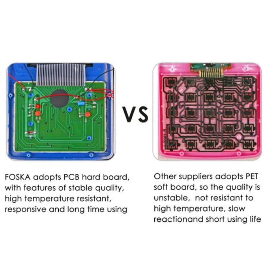 image 1 of Foska 12 Digit Solar Power and Battery Big Desktop Calculator