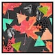 image 2 of Maple leaf geometrics (Picutre Frame) Grey | M