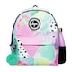image 5 of Kids Backpack Multi Pastel Collage Design | Lightweight School Bag | Multi | Multi | 1
