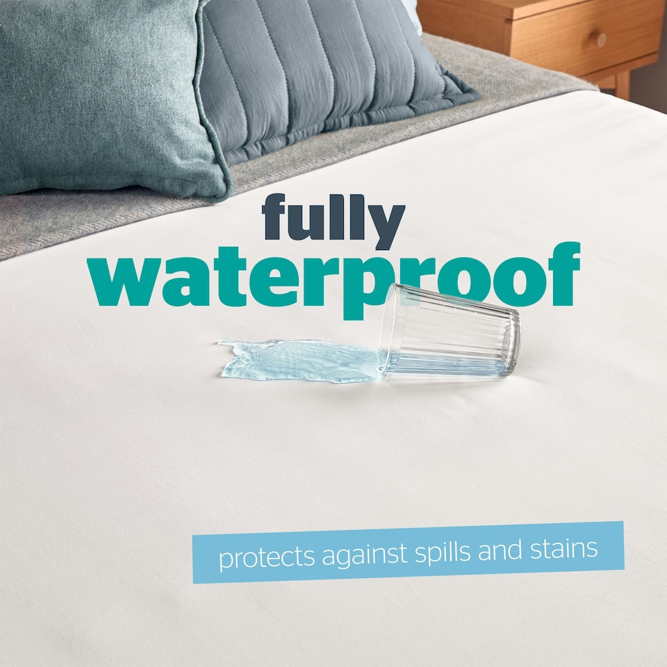 image 1 of Silentnight Waterproof Complete Mattress Encasement Protector White | King