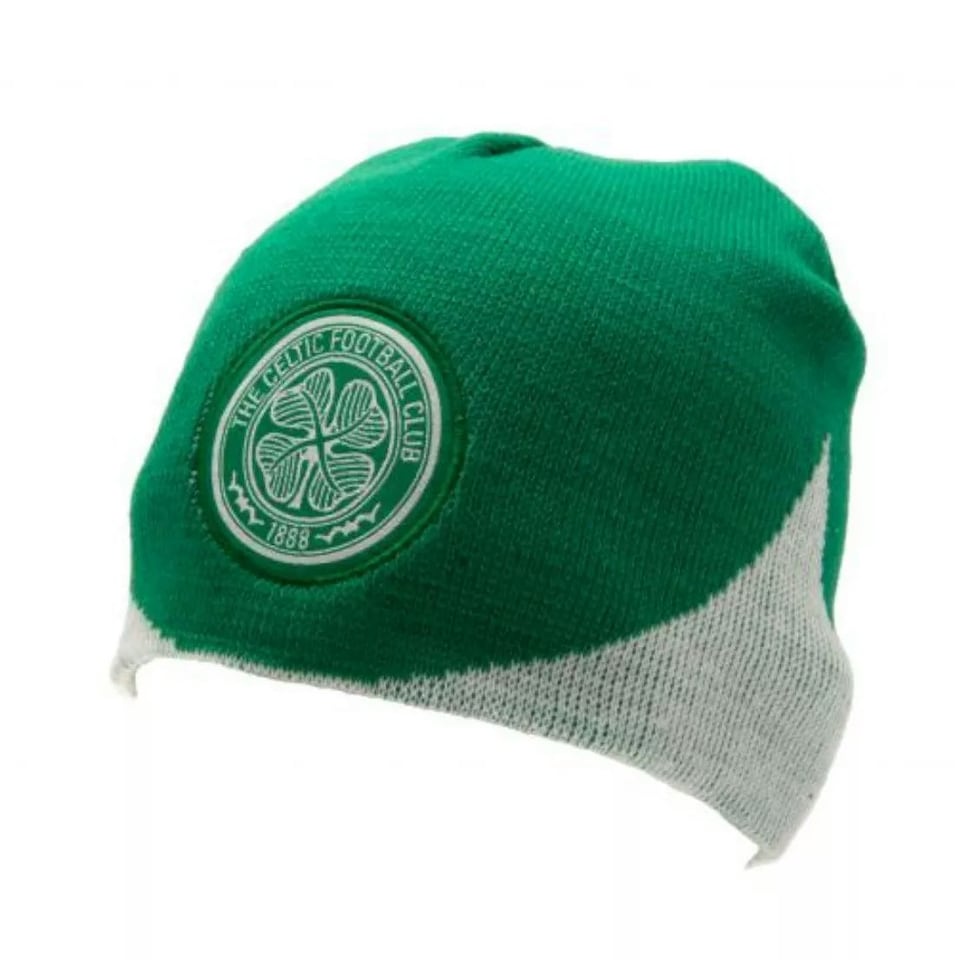 image 1 of Celtic FC Wave Knit Hat