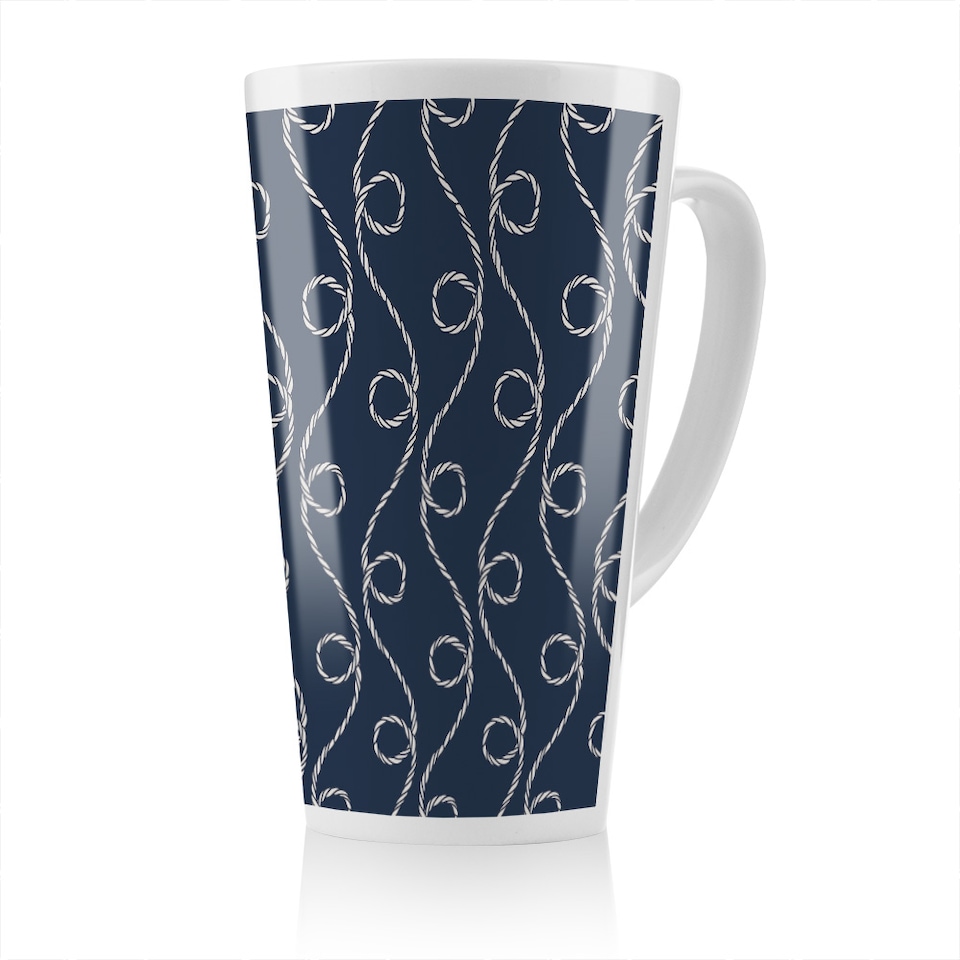 image 1 of Swirled Rope Latte Mug