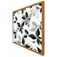 image 4 of Black & white floral (Picture Frame) Brown | XS