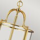 image 3 of Gentry 6 Light Large Ceiling Lantern Pendant Polished Brass, E14